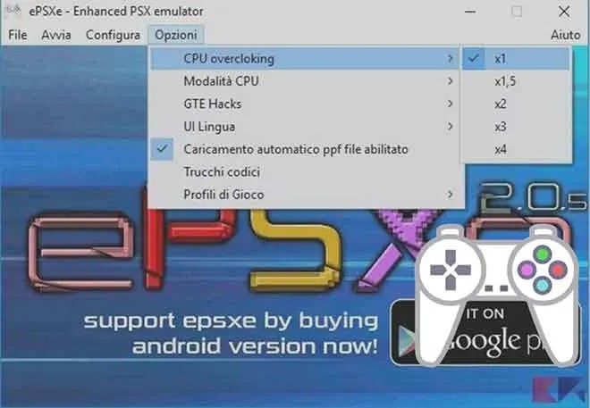 ps1 emulator mac keyboard controls